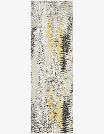 2' x 6' Easy-Clean Modern Indoor / Outdoor Runner Rug