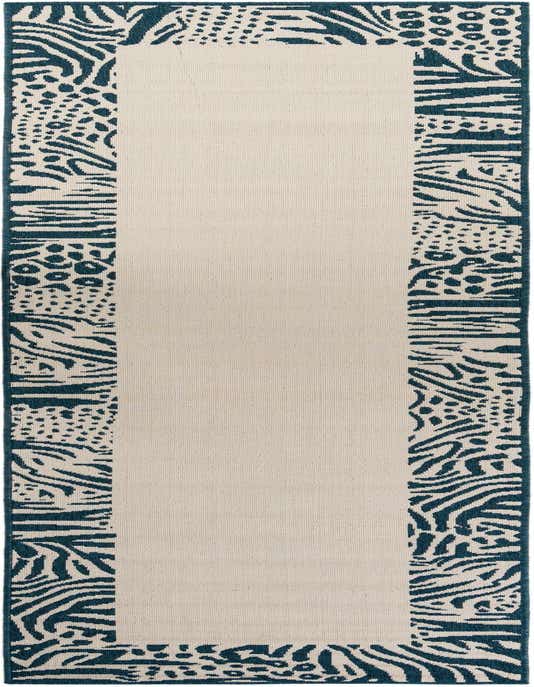 2' 7 x 10' Easy-Clean Safari Indoor / Outdoor Runner Rug