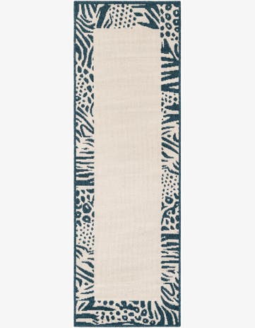 2' x 6' Easy-Clean Safari Indoor / Outdoor Runner Rug