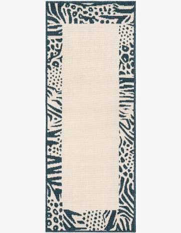 2' x 5' Easy-Clean Safari Indoor / Outdoor Runner Rug