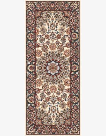 2' x 5' 1 Easy-Clean Traditional Indoor / Outdoor Runner Rug