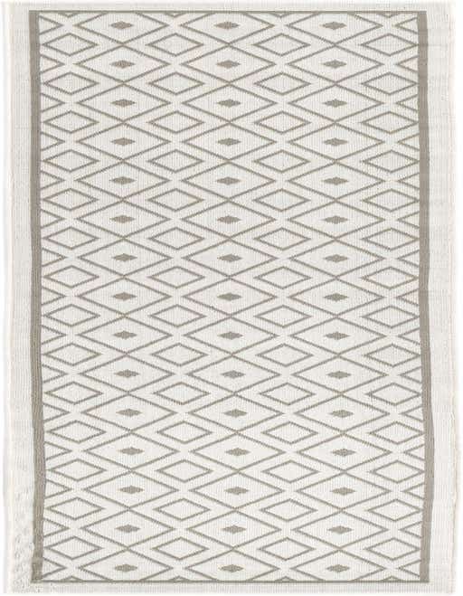 2' x 8' Easy-Clean Trellis Indoor / Outdoor Runner Rug