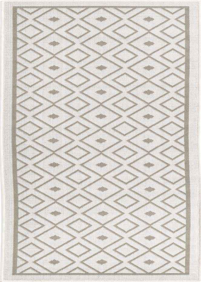 2' x 6' Easy-Clean Trellis Indoor / Outdoor Runner Rug