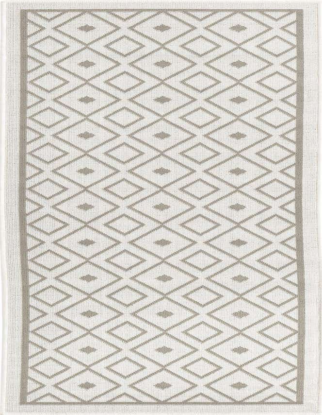 2' x 6' Easy-Clean Trellis Indoor / Outdoor Runner Rug