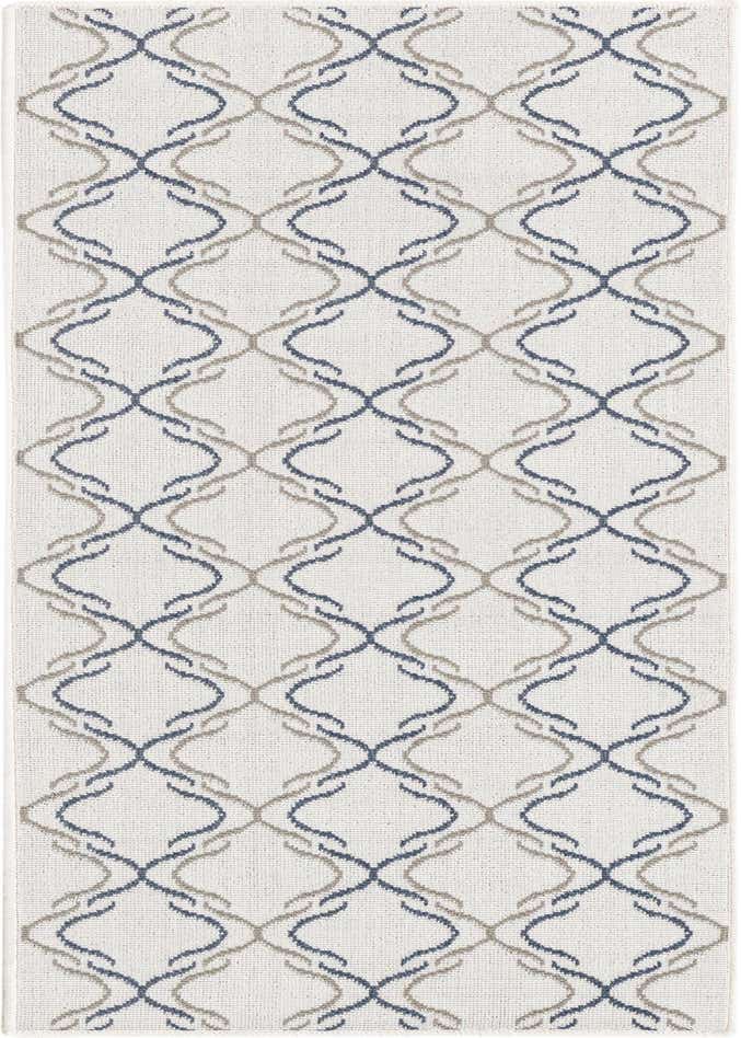 2' x 6' Easy-Clean Trellis Indoor / Outdoor Runner Rug