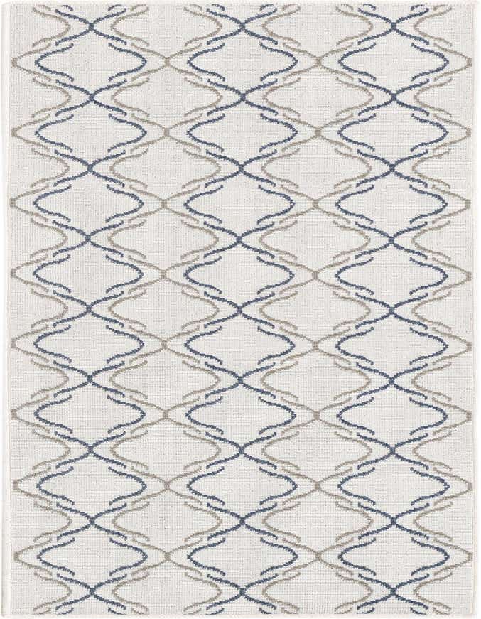 2' x 6' Easy-Clean Trellis Indoor / Outdoor Runner Rug