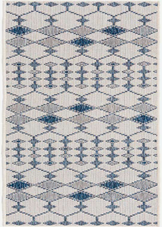 2' x 8' Easy-Clean Trellis Indoor / Outdoor Runner Rug