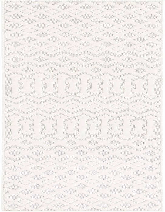 Detail image of 2' x 8' Easy-Clean Trellis Textured Indoor / Outdoor Runner Rug