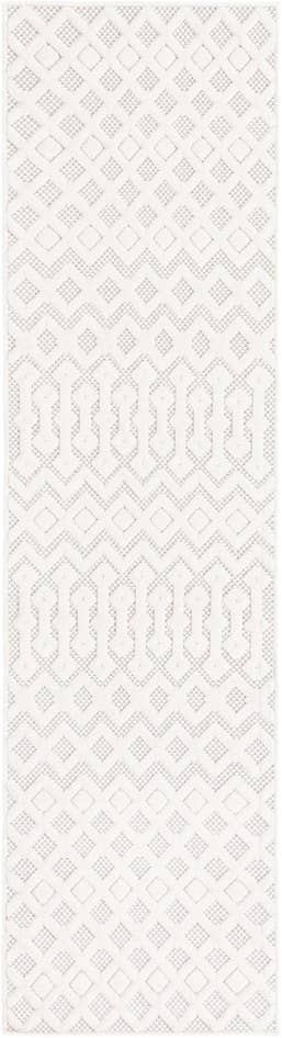 Detail image of 2' x 8' Easy-Clean Trellis Textured Indoor / Outdoor Runner Rug
