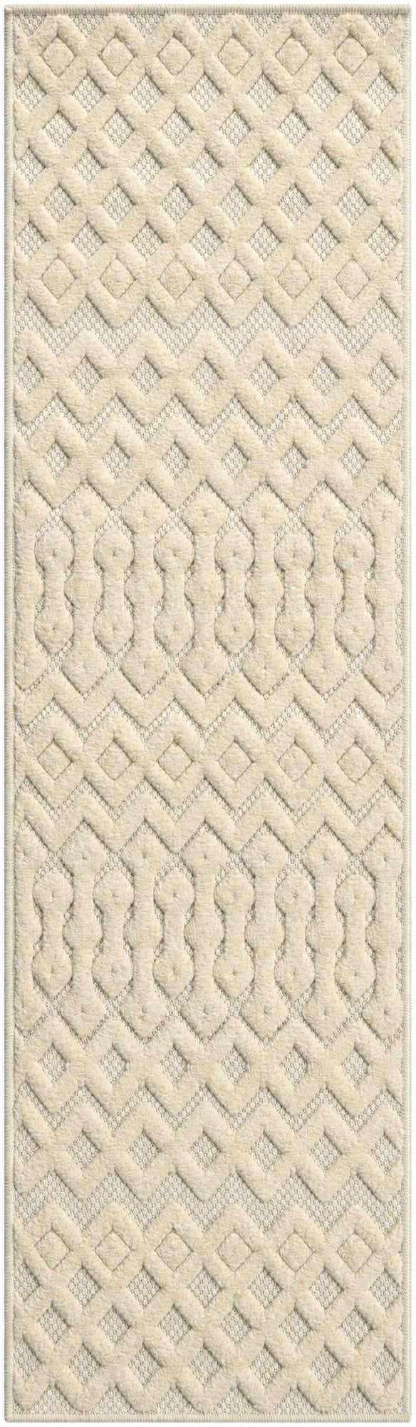 60cm x 215cm Fácil de limpiar Trellis Textured Alfombra Comprar todos los estilos Pasillera