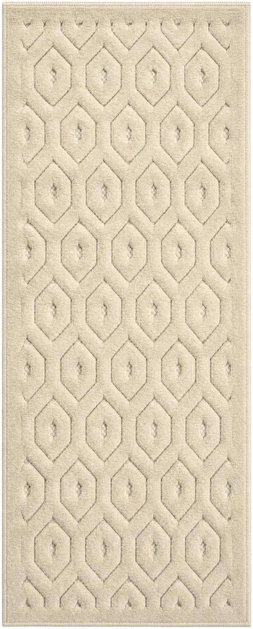 60cm x 155cm Fácil de limpiar Trellis Textured Alfombra Comprar todos los estilos Pasillera