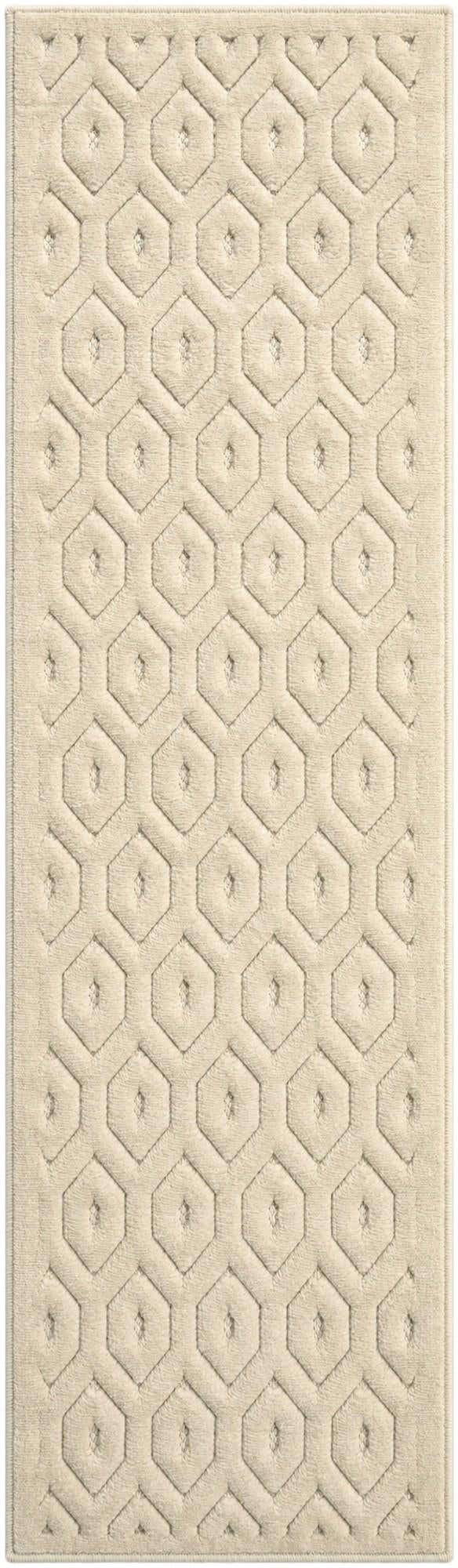 60cm x 215cm Fácil de limpiar Trellis Textured Alfombra Comprar todos los estilos Pasillera