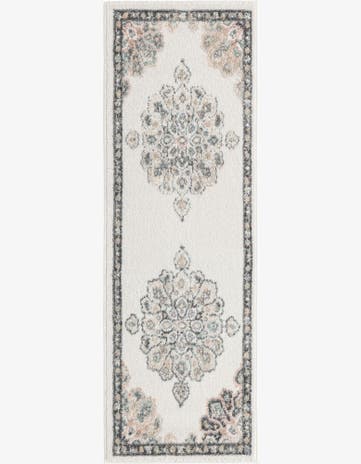 Ivory Parker Runner Rug