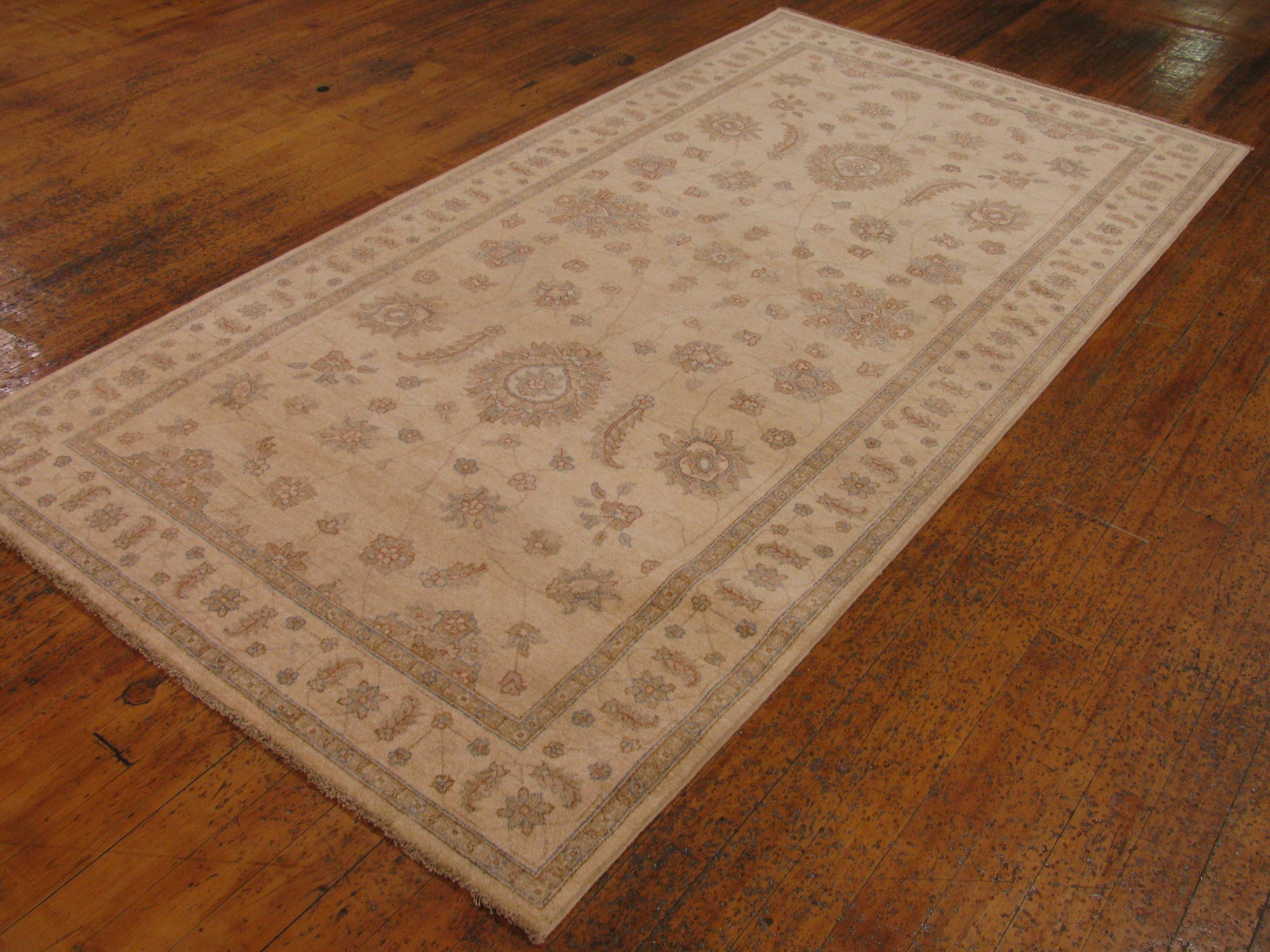 5' x 10' Hand Knotted Peshawar Ziegler Oriental Runner Rug