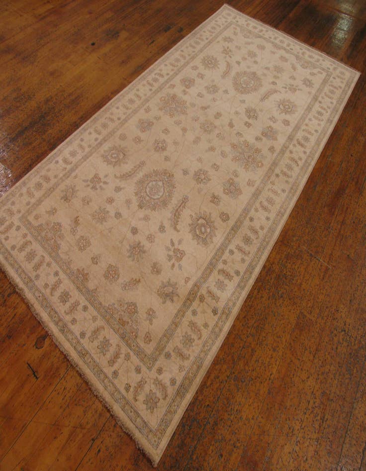 Detail image of 5' x 10' Hand Knotted Peshawar Ziegler Oriental Runner Rug