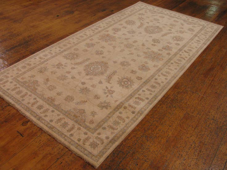 Detail image of 5' x 10' Hand Knotted Peshawar Ziegler Oriental Runner Rug