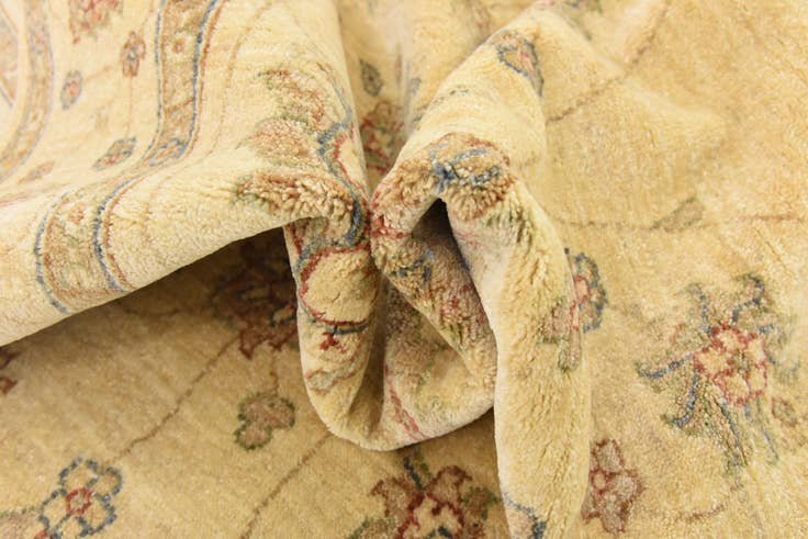 Detail image of 5' x 10' Hand Knotted Peshawar Ziegler Oriental Runner Rug