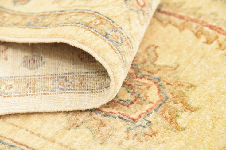 Detail image of 5' x 10' Hand Knotted Peshawar Ziegler Oriental Runner Rug