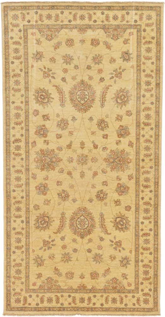 5' x 10' Hand Knotted Peshawar Ziegler Oriental Runner Rug