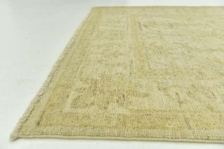 2' 7 x 7' 10 Hand Knotted Peshawar Ziegler Runner Rug