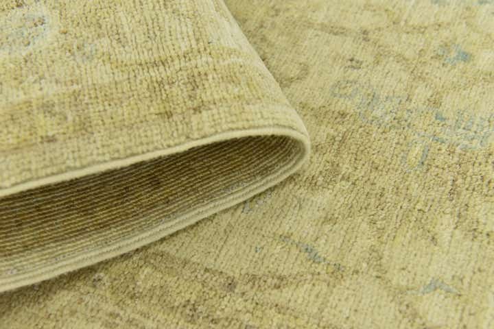 2' 7 x 7' 10 Hand Knotted Peshawar Ziegler Runner Rug