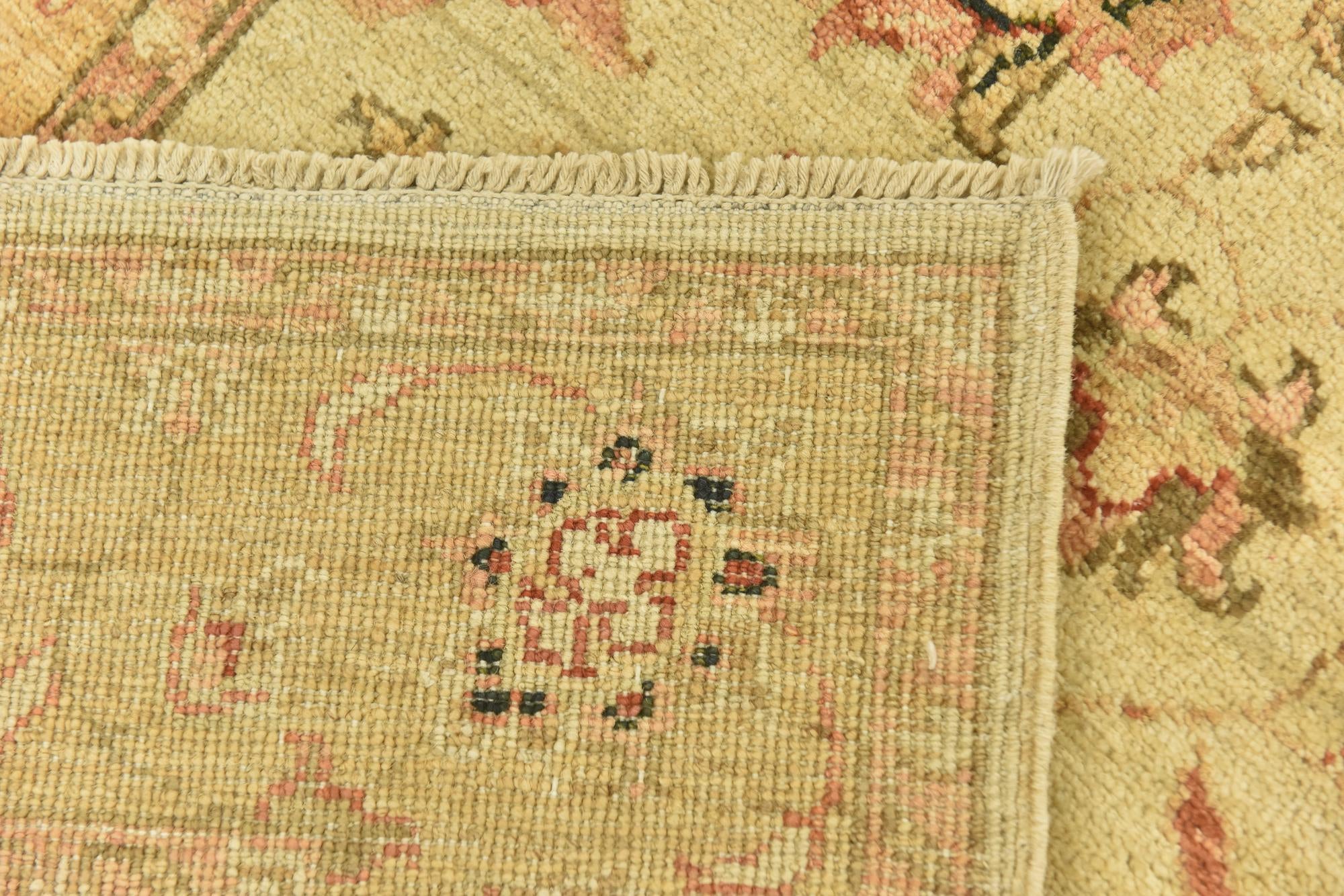 2' 9 x 9' 7 Hand Knotted Peshawar Ziegler Oriental Runner Rug