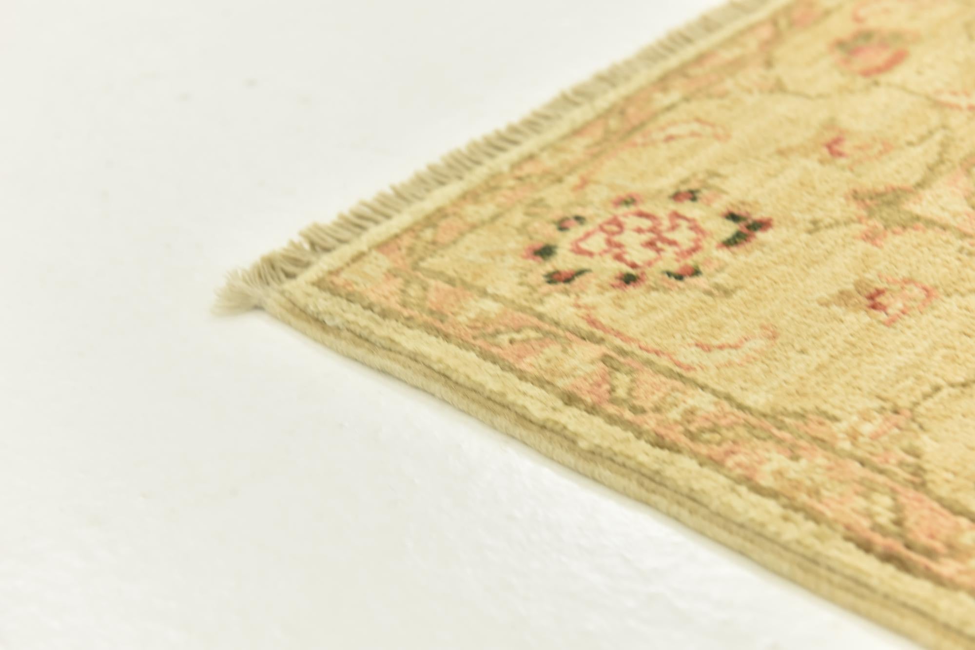 2' 9 x 9' 7 Hand Knotted Peshawar Ziegler Oriental Runner Rug