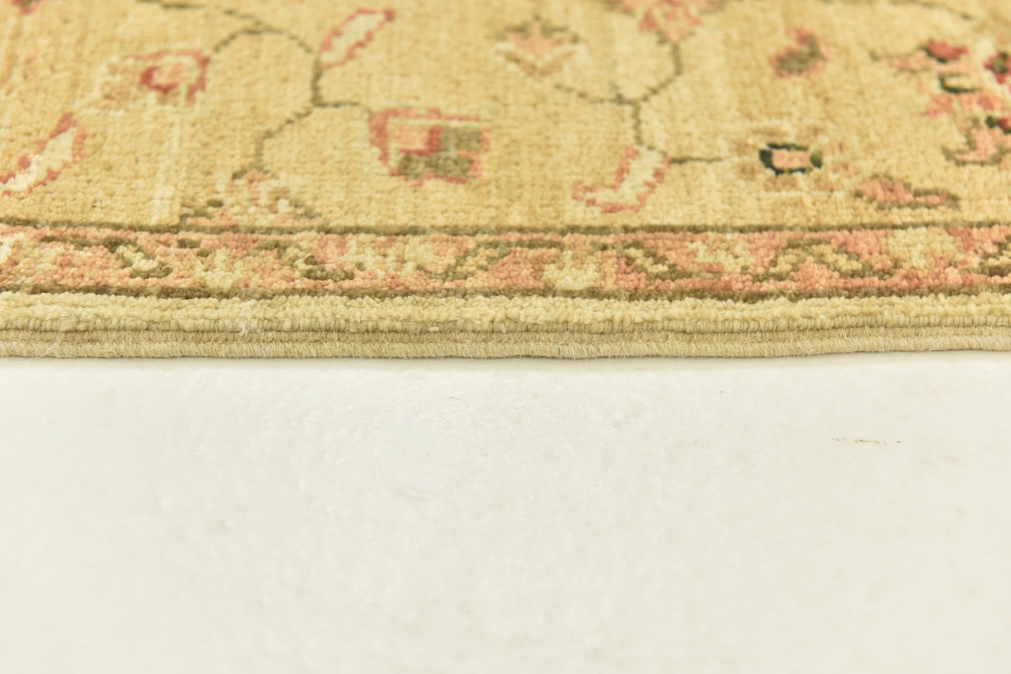 2' 9 x 9' 7 Hand Knotted Peshawar Ziegler Oriental Runner Rug