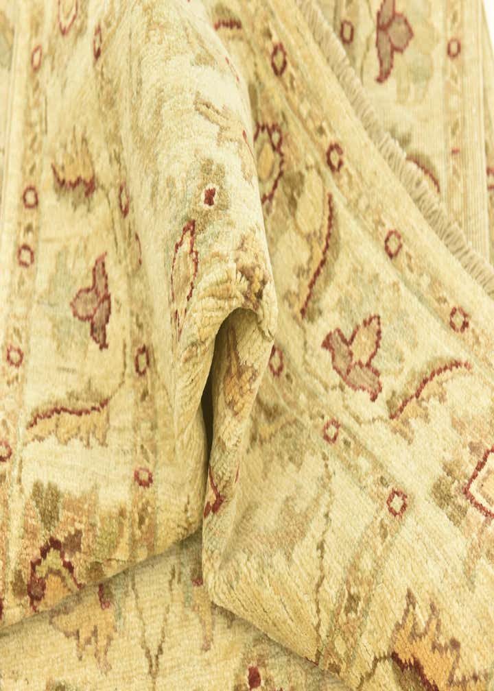 2' 8 x 9' 8 Hand Knotted Peshawar Ziegler Runner Rug