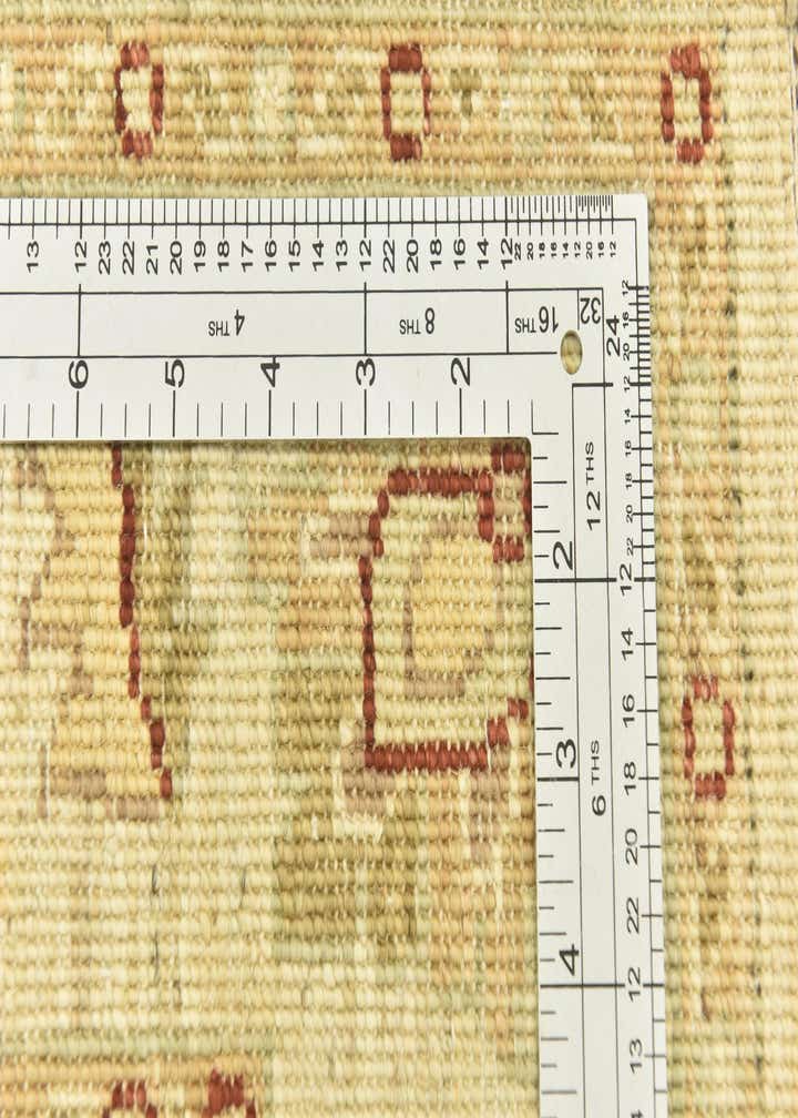2' 8 x 9' 8 Hand Knotted Peshawar Ziegler Runner Rug