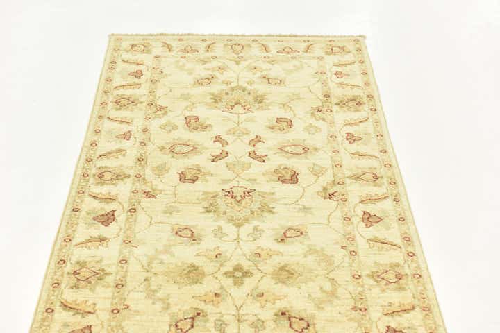 2' 8 x 9' 8 Hand Knotted Peshawar Ziegler Runner Rug
