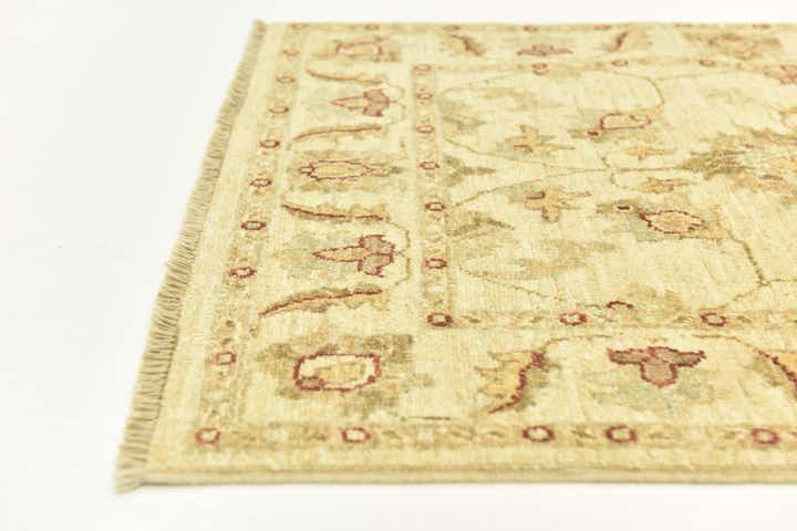 2' 8 x 9' 8 Hand Knotted Peshawar Ziegler Runner Rug
