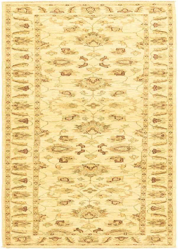 2' 8 x 9' 8 Hand Knotted Peshawar Ziegler Runner Rug