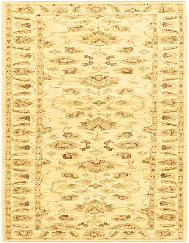 2' 8 x 9' 8 Hand Knotted Peshawar Ziegler Runner Rug