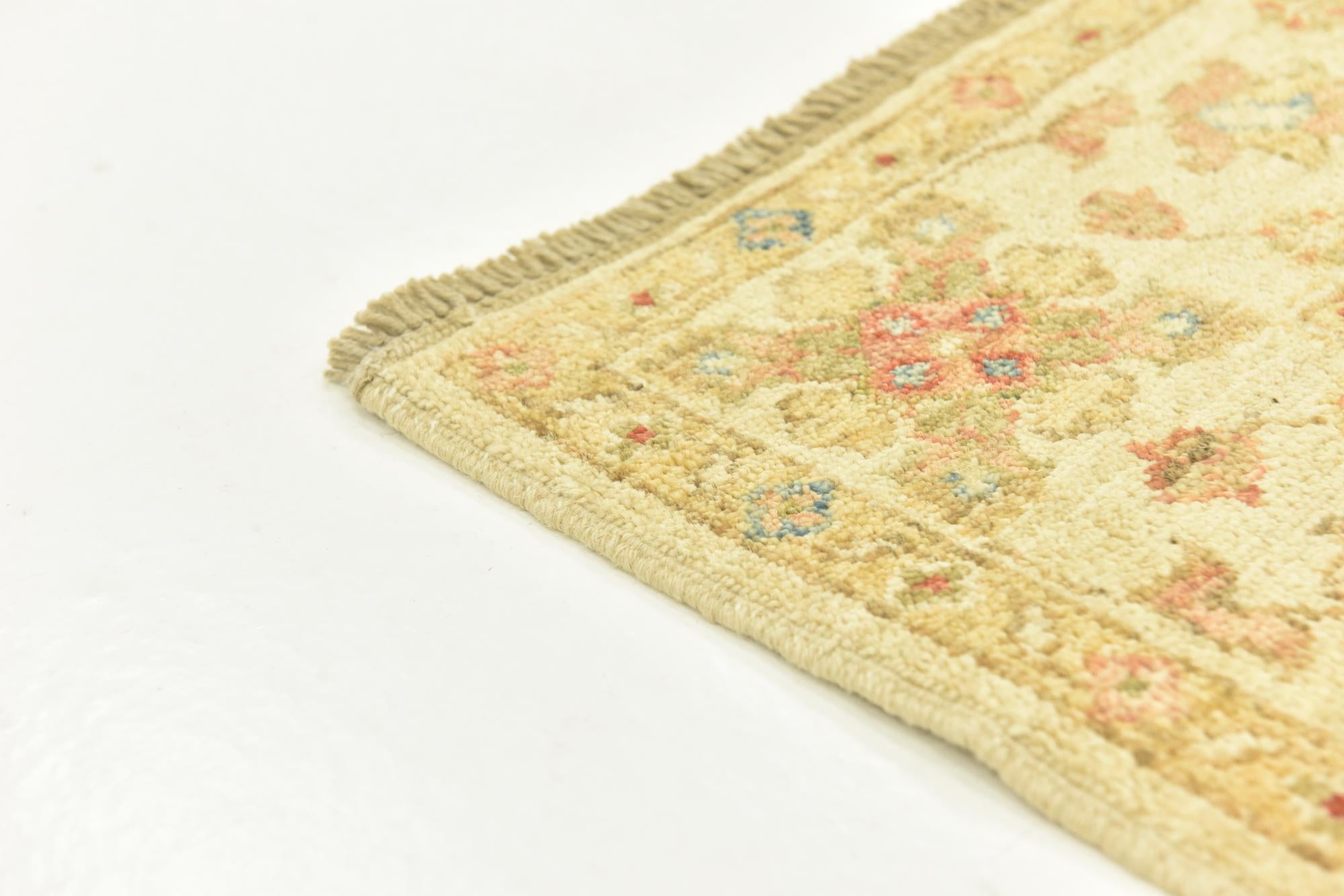 2' 8 x 9' 7 Hand Knotted Peshawar Ziegler Runner Rug