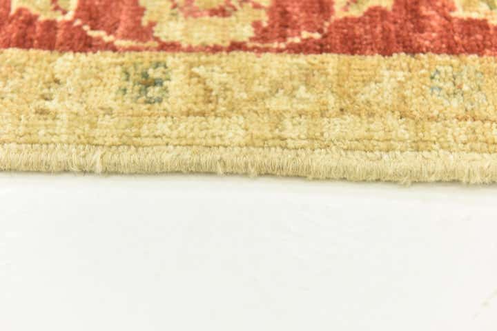 3' x 8' Hand Knotted Peshawar Ziegler Runner Rug