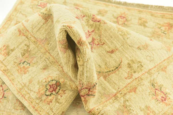 2' 8 x 6' 8 Hand Knotted Peshawar Ziegler Runner Rug