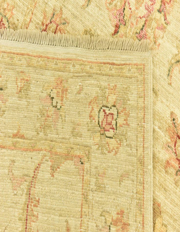 Detail image of 2' 8 x 6' 8  Hand Knotted Peshawar Ziegler Runner Rug