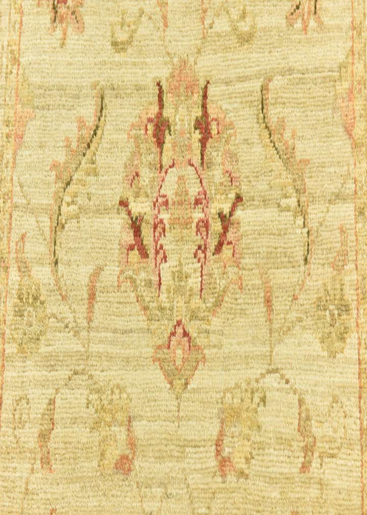 2' 8 x 6' 8 Hand Knotted Peshawar Ziegler Runner Rug