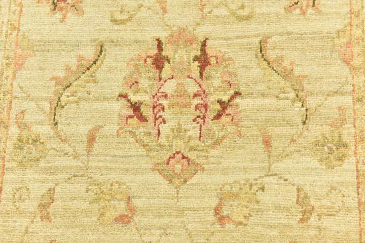 2' 8 x 6' 8 Hand Knotted Peshawar Ziegler Runner Rug