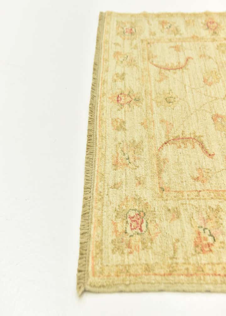 2' 8 x 6' 8 Hand Knotted Peshawar Ziegler Runner Rug