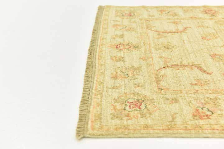 2' 8 x 6' 8 Hand Knotted Peshawar Ziegler Runner Rug