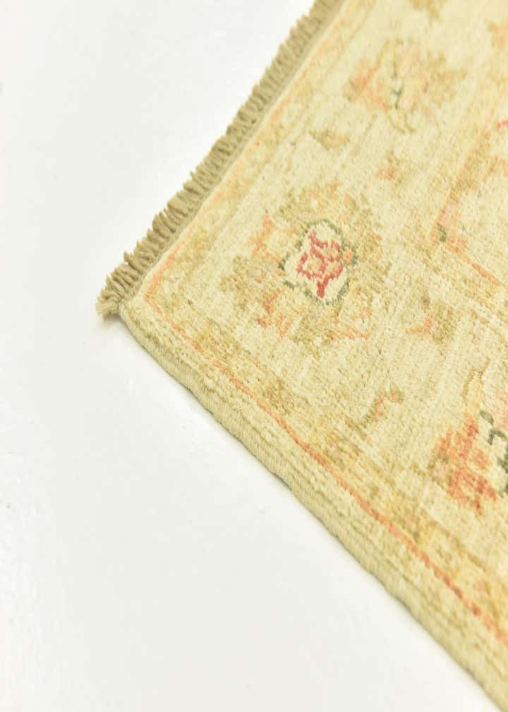 2' 8 x 6' 8 Hand Knotted Peshawar Ziegler Runner Rug