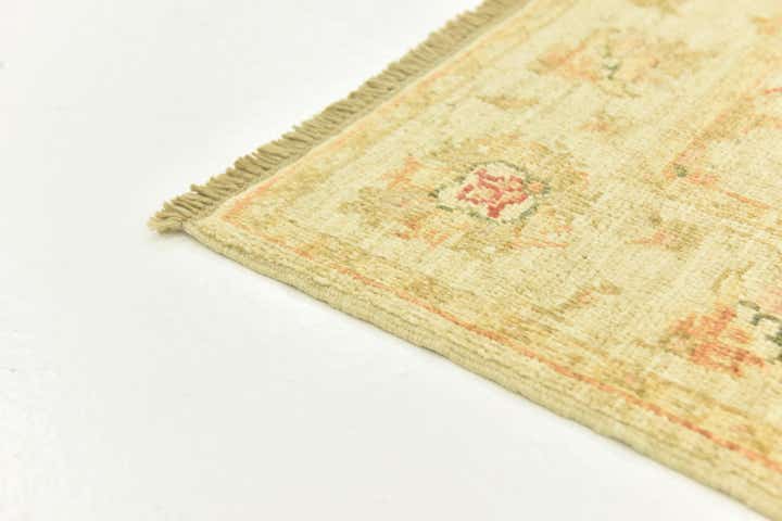 2' 8 x 6' 8 Hand Knotted Peshawar Ziegler Runner Rug