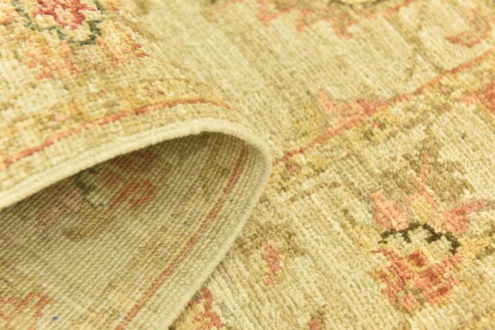 2' 8 x 6' 8 Hand Knotted Peshawar Ziegler Runner Rug