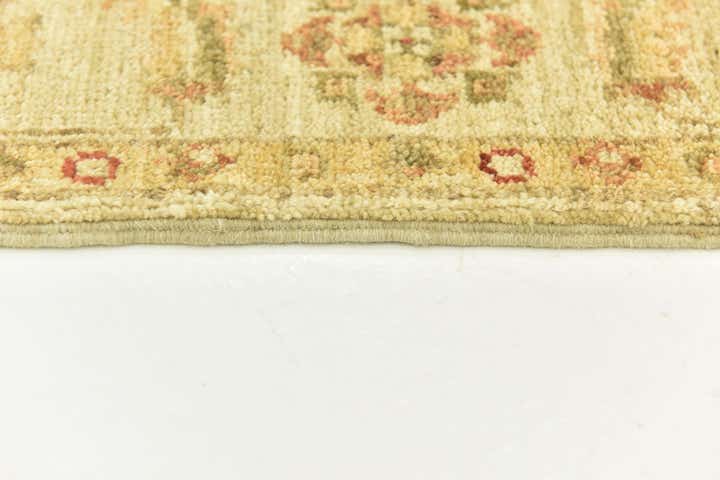2' 6 x 6' 6 Hand Knotted Peshawar Ziegler Runner Rug