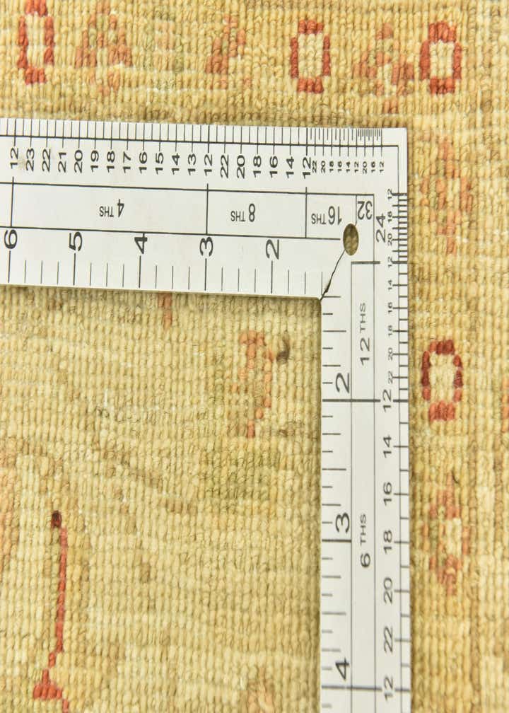 2' 7 x 6' 6 Hand Knotted Peshawar Ziegler Runner Rug