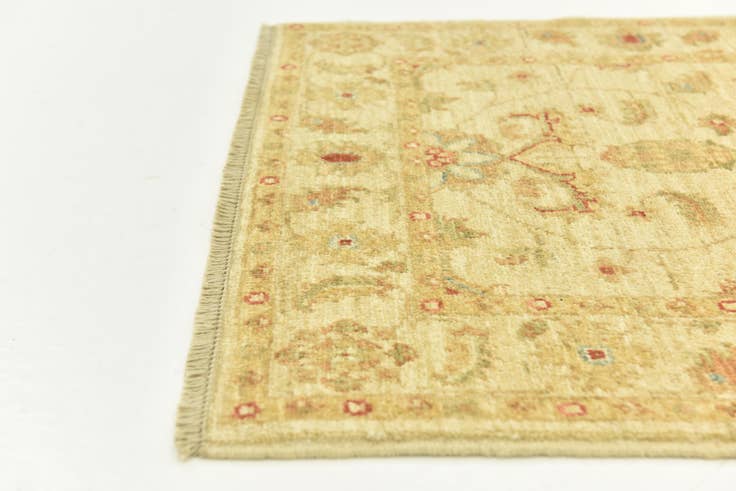Detail image of 2' 7 x 6' 6 Hand Knotted Peshawar Ziegler Runner Rug