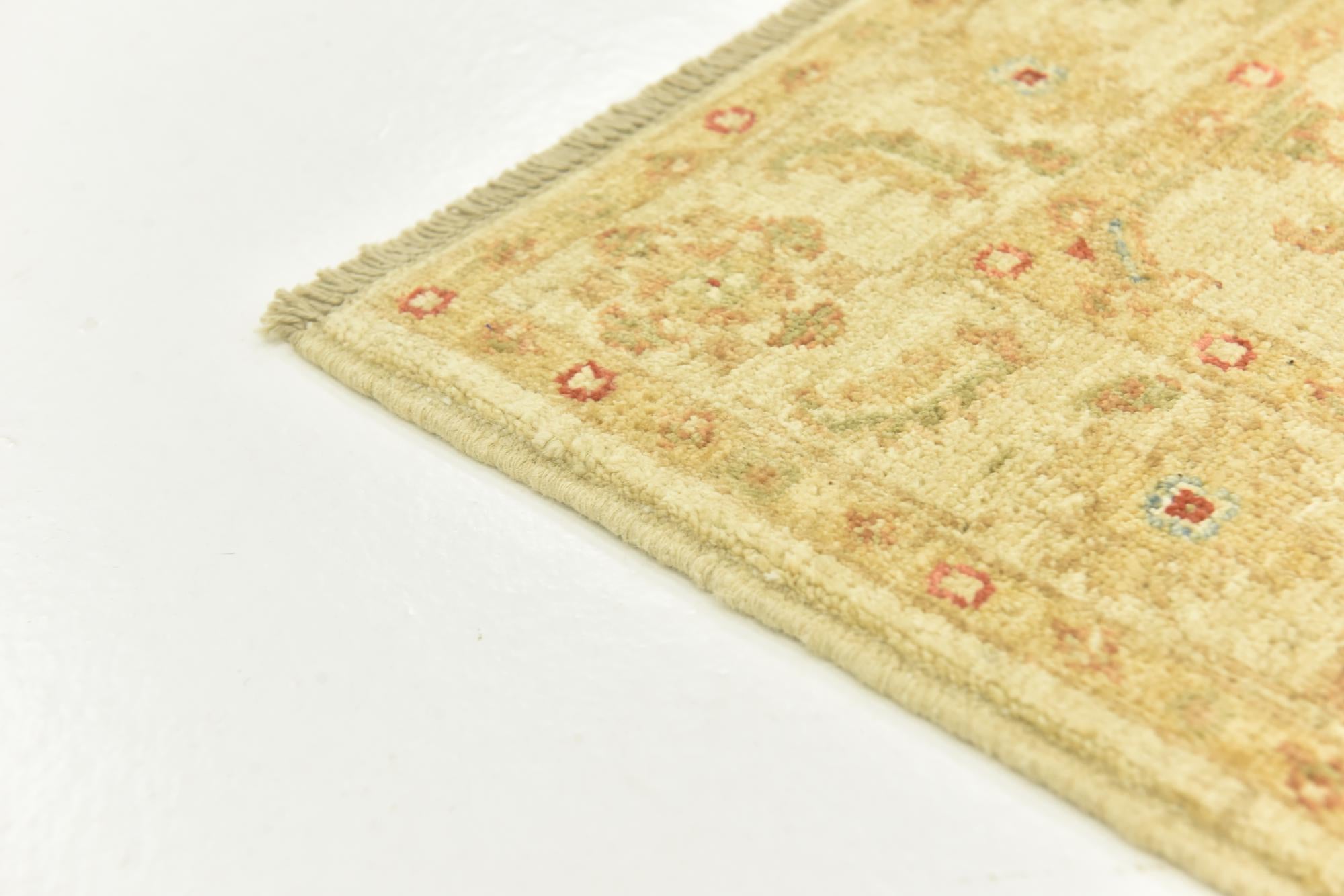 2' 7 x 6' 6 Hand Knotted Peshawar Ziegler Runner Rug