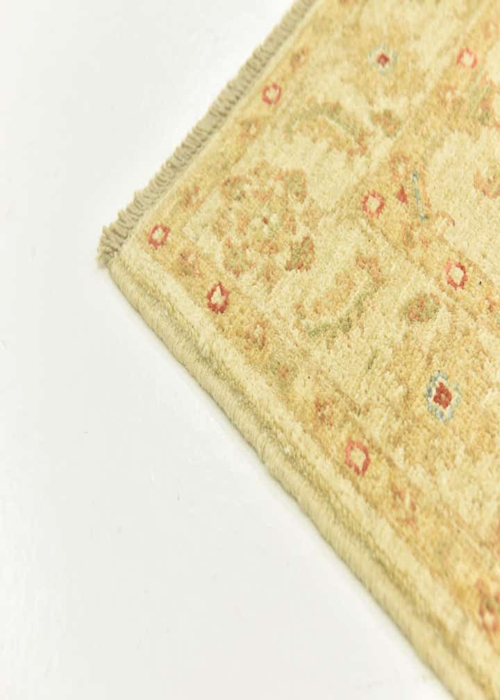 2' 7 x 6' 6 Hand Knotted Peshawar Ziegler Runner Rug